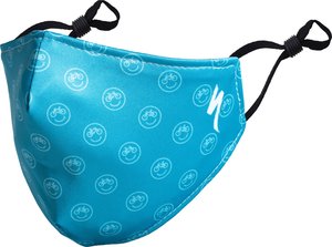 Rouška SPECIALZED FACE MASK REUSABLE - teal/happy osfa