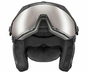 Helma UVEX INSTINCT VISOR PRO VARIO - 53-56, black matt