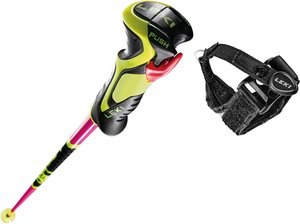 Hole LEKI WCR LITE SL 3D - 105, neon pink/black/neon yellow