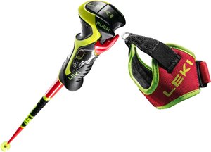 Hole LEKI WCR SL 3D - 140, red/black/neon yellow