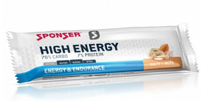 SPONSER High energy bar 45g salty-nuts