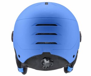 Helma UVEX ROCKET JR VISOR - 51-55, blue mat