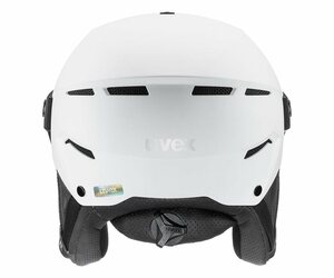 Helma UVEX INSTINCT VISOR - 53-56, white/black mat