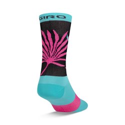 Ponožky GIRO COMP HIGH RISE - S, screaming teal/neon pink